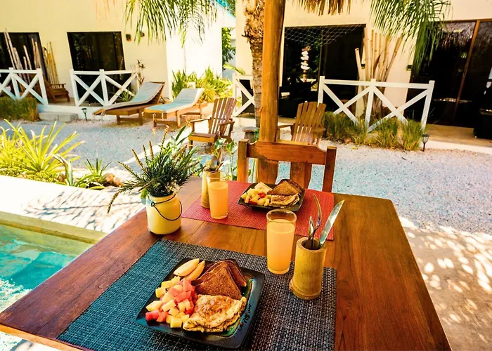 Antema Secteur Tamarindo, Piscine, Yoga, Gym, Jungle Et Paix Couette-café Tamarindo